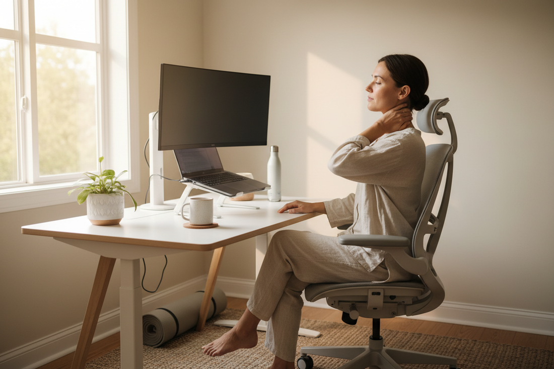 Dolor de cuello trabajando desde casa: guía completa para home office