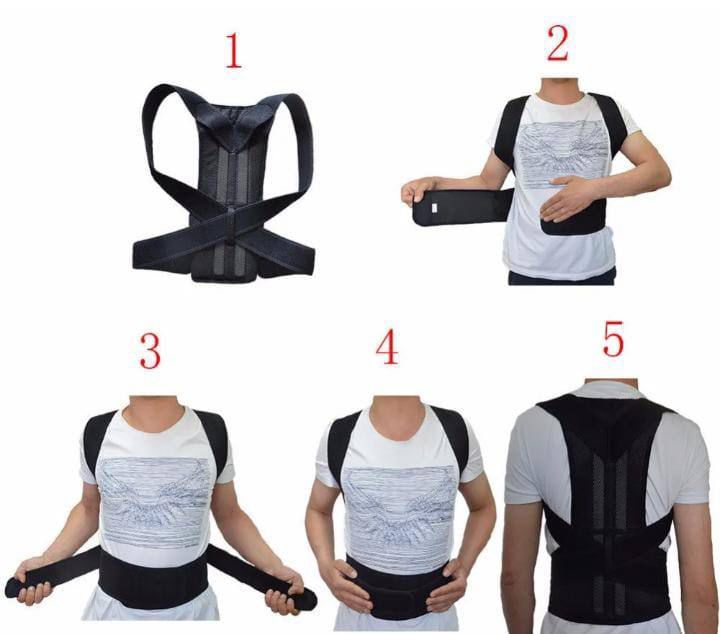Chaleco Corrector de Postura de Neopreno con Doble Cierre - Modo de uso