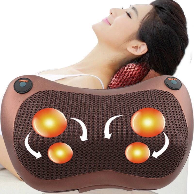 Cojín Masajeador Shiatsu con Calor para Espalda y Cuello