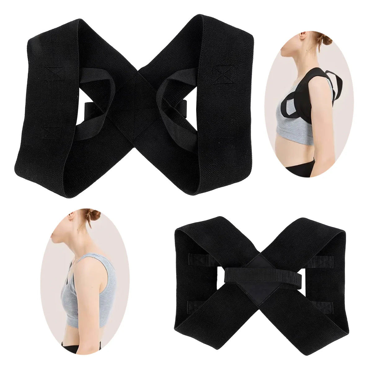 Faja Lumbar Ajustable de Neopreno para Postura y Dolor de Espalda - Detalle del producto